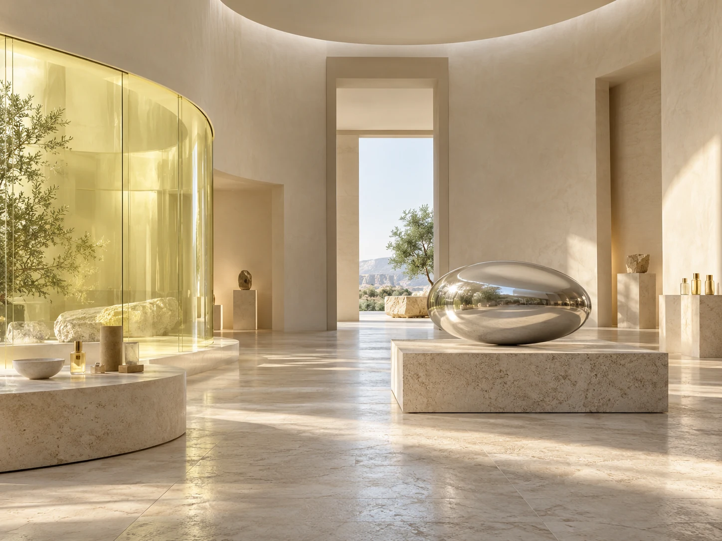 Form, texture and atmosphere. An independent world, seen from a different angle.